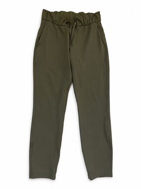 Lululemon Stretch High Rise Jogger Olive Green Size 4